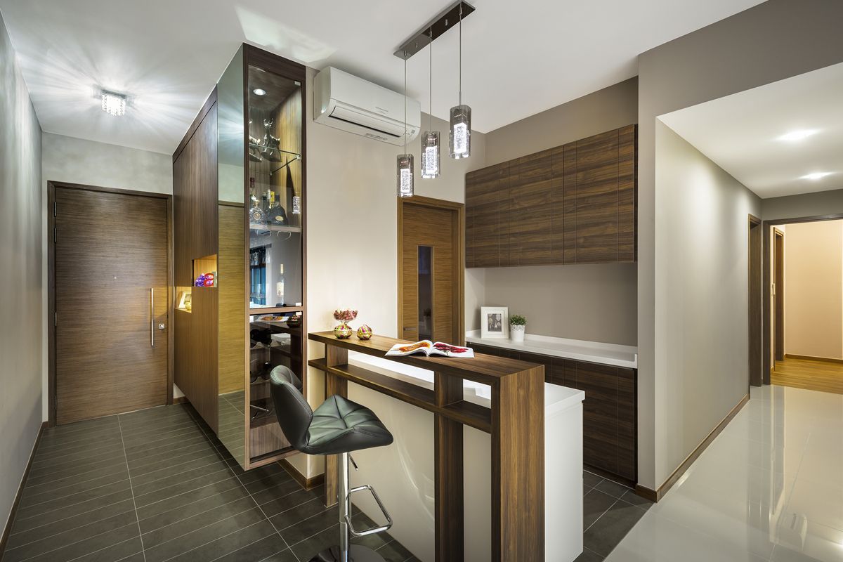 Interior Design for The Minton Condominium in Hougang