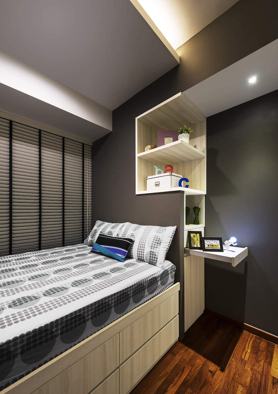 residential interior design condo DoubleBay bedroom 1