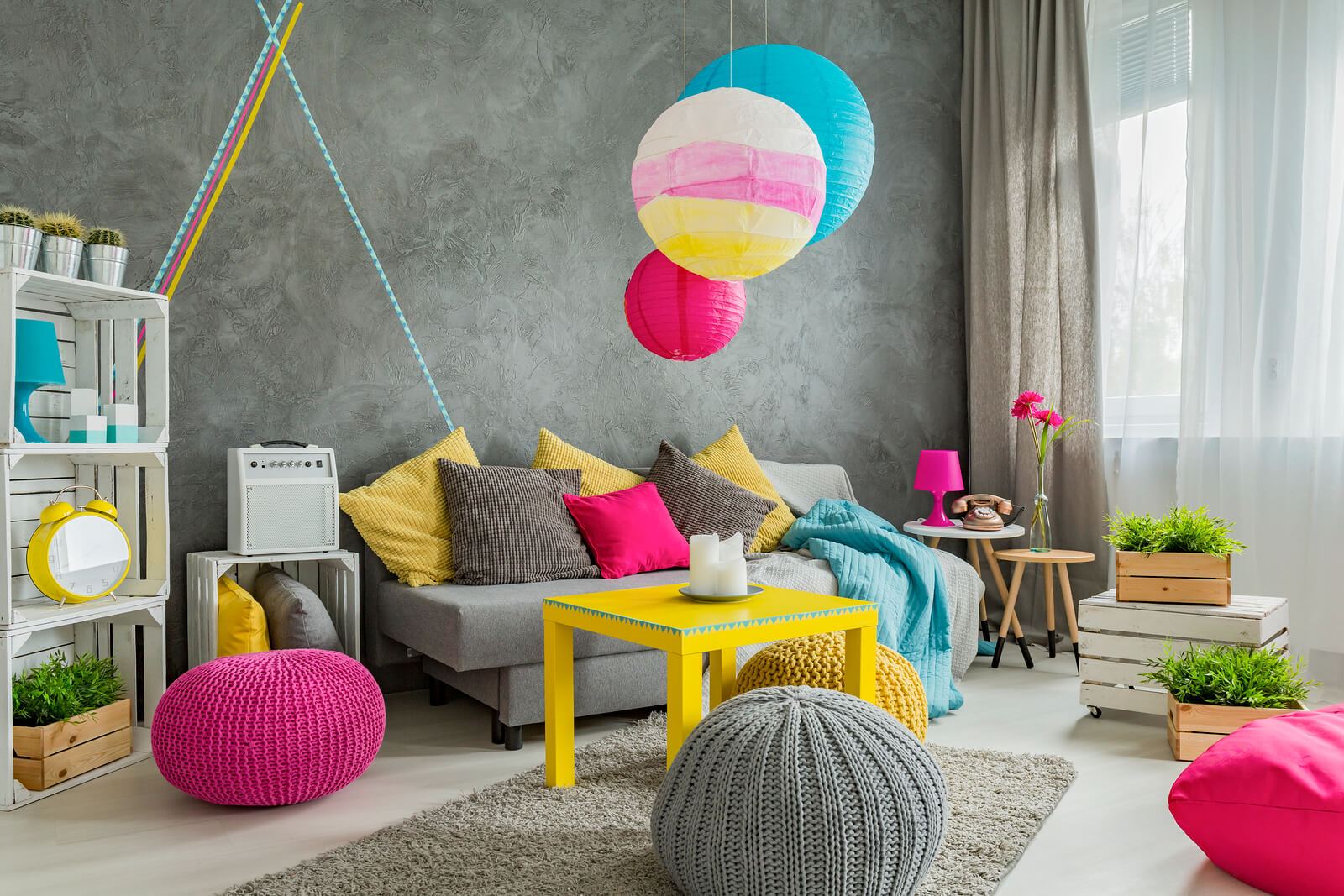 home decor colourful personality