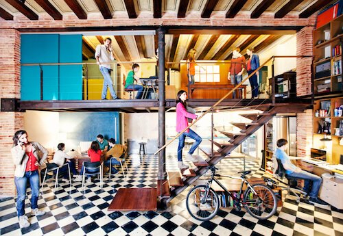 5 Things We Learned About Office Interior Design From The Internship Interconnected Huddle Rooms