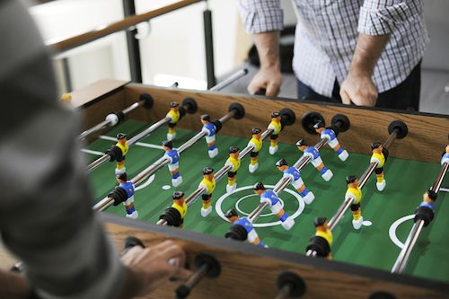 the agile office interior design recreation spots
