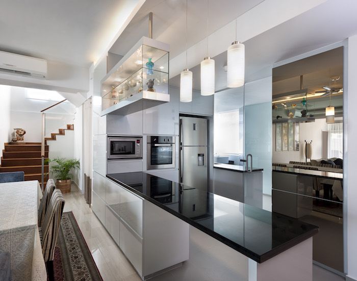 Modern and Functional HDB Kitchen wood or metal