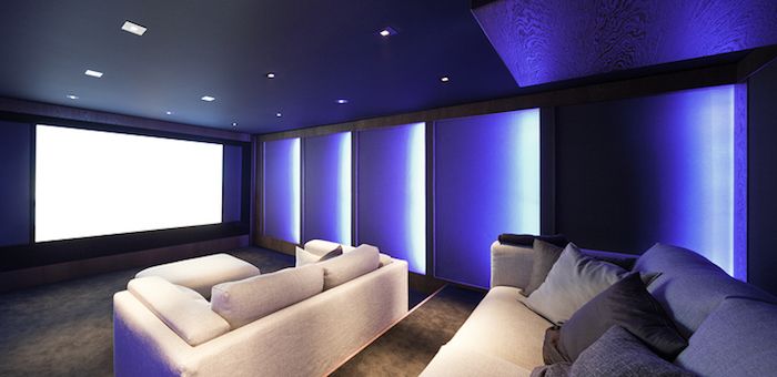 Designing a Beautiful Cinema Room in Your Apartment Choose The Right color and light