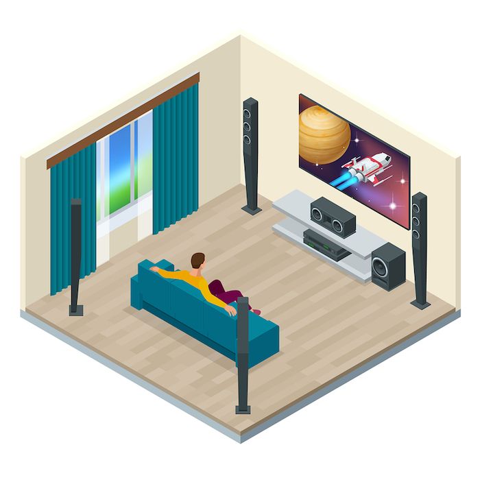 Designing a Beautiful Cinema Room in Your Apartment Sound Setup