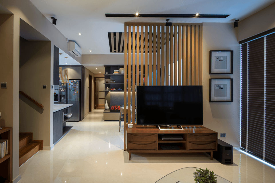 Poshgrove East condominium interior design renovation living room 2