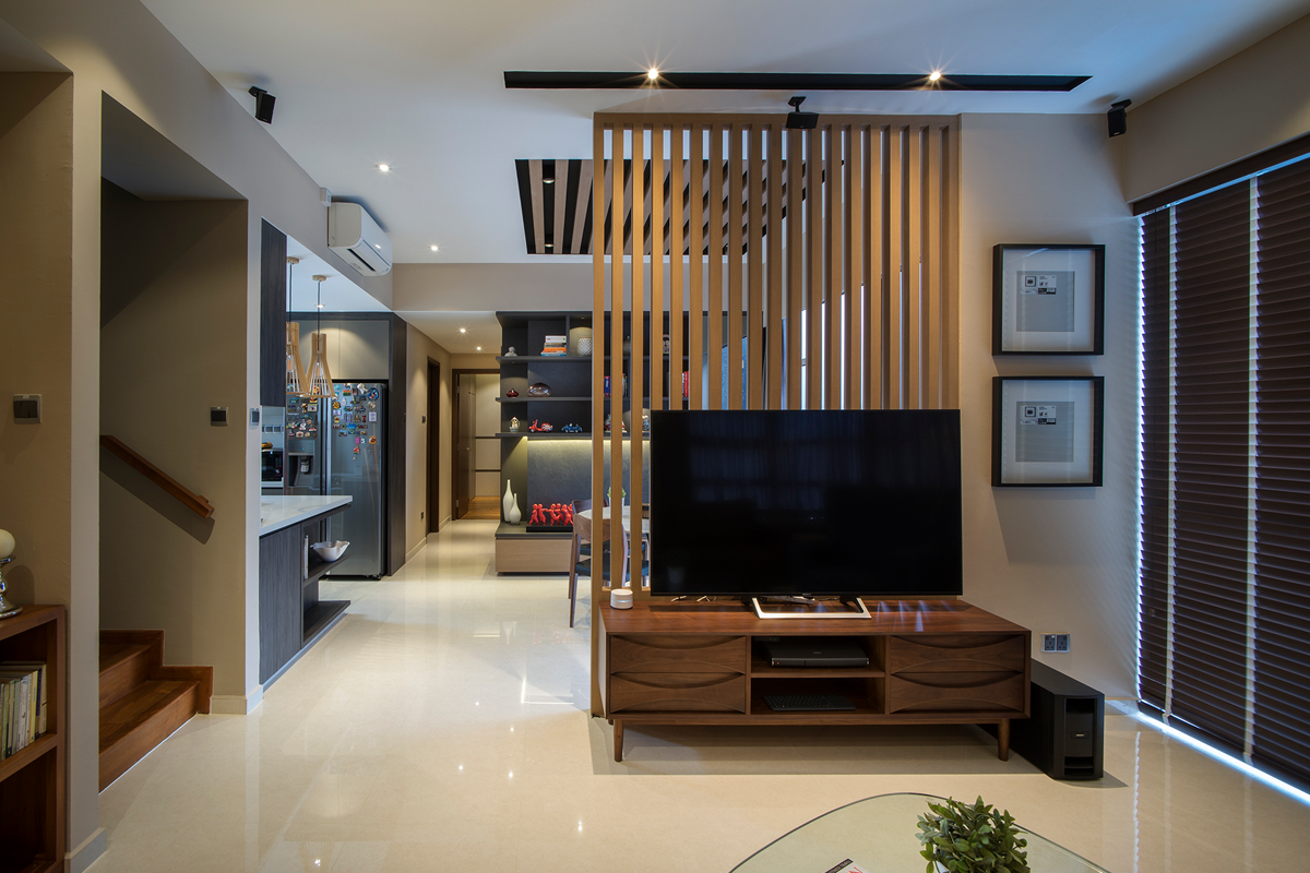 Living Room Interior Design For The Singapore Apartment