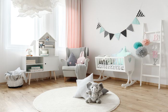 Create a Beautiful Baby Room That Will Grow with Your Child design functional floors