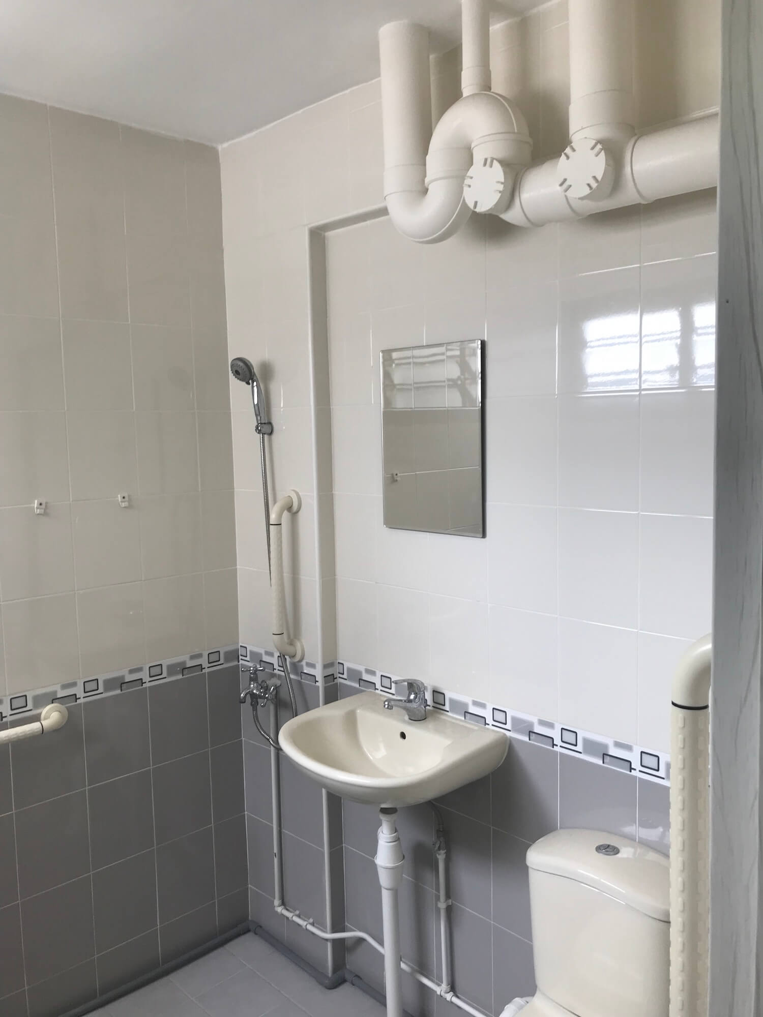 Shunfu Road HDB Master Bathroom Before Interior Design Renovation By Home Guide