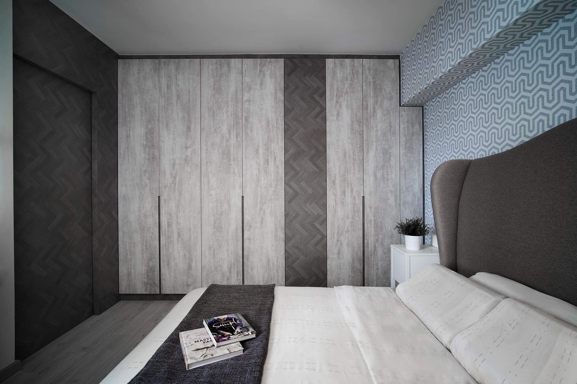 Shunfu Road HDB Master Bedroom After Interior Design Renovation By Home Guide
