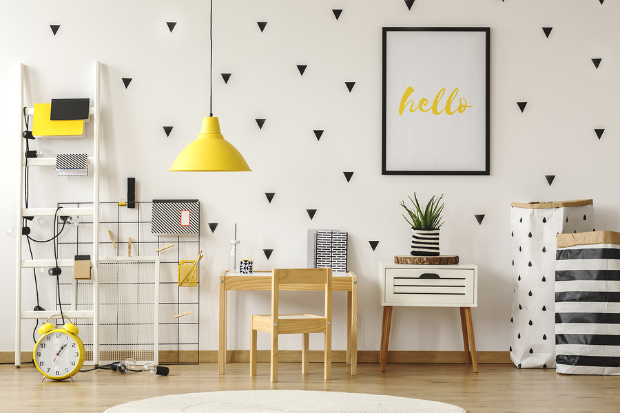Eclectic Home Interior Design Singapore wall paper