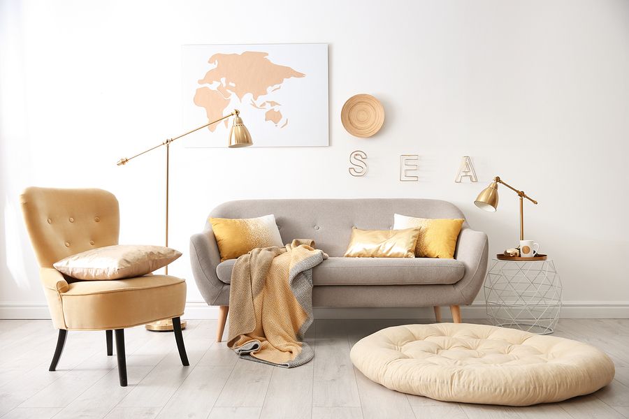 Home Interior Design 6 Easy Ways To Style Your Sofa with Lamp