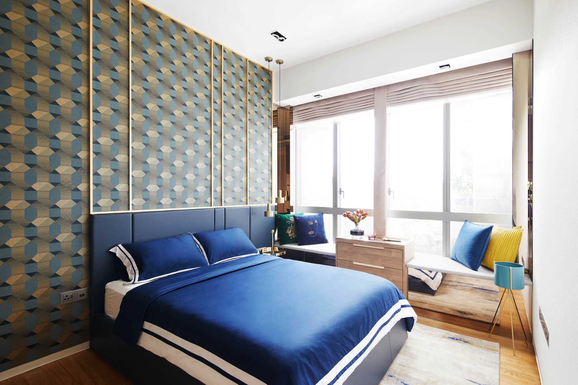 Leedon Residence Interior Design Renovations guest bedroom