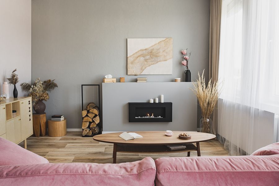 rustic chic home interior design use neutral colours