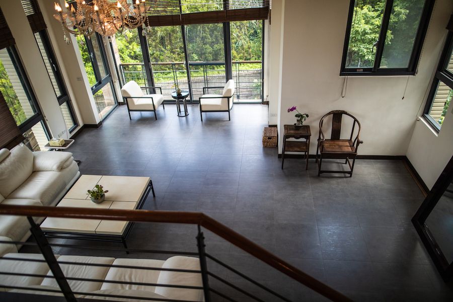 asian zen home interior design Singapore open spaces