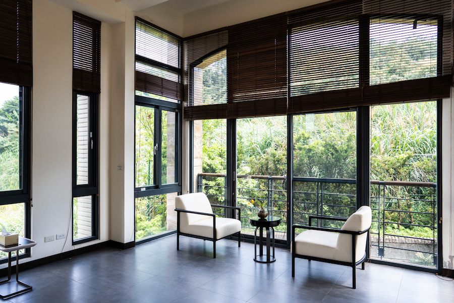 asian zen home interior design Singapore utilising natural light