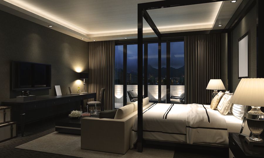 Stylish and Practical Bachelor Pad Interior Design Ideas bedroom