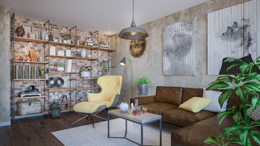 Stylish and Practical Bachelor Pad Interior Design Ideas use art