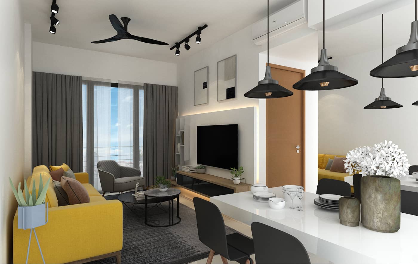 Northshore Straitsview Room Hdb Bto Interior Design Perfection | My XXX ...