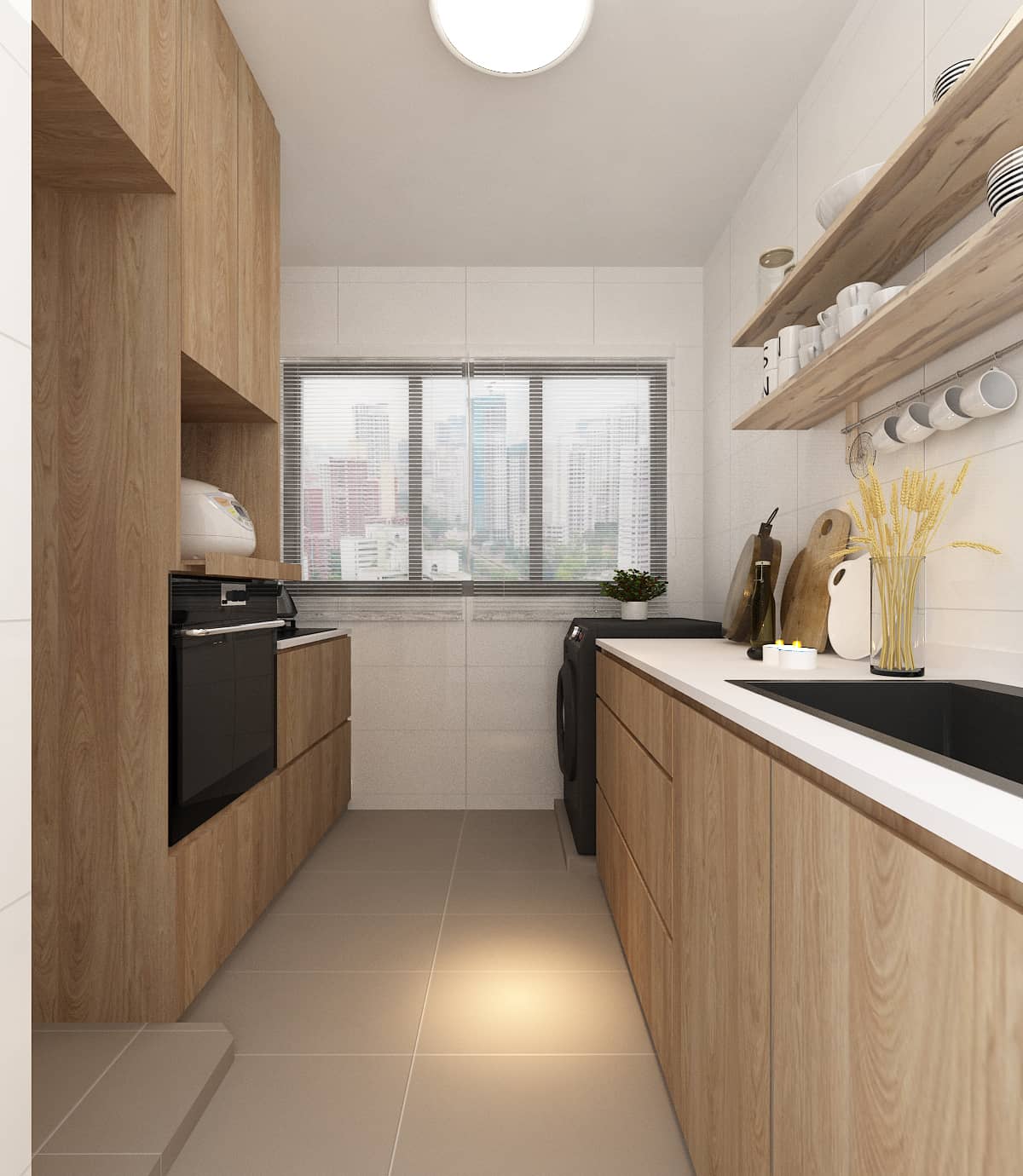 Northshore StraitsView HDB BTO 4 room kitchen