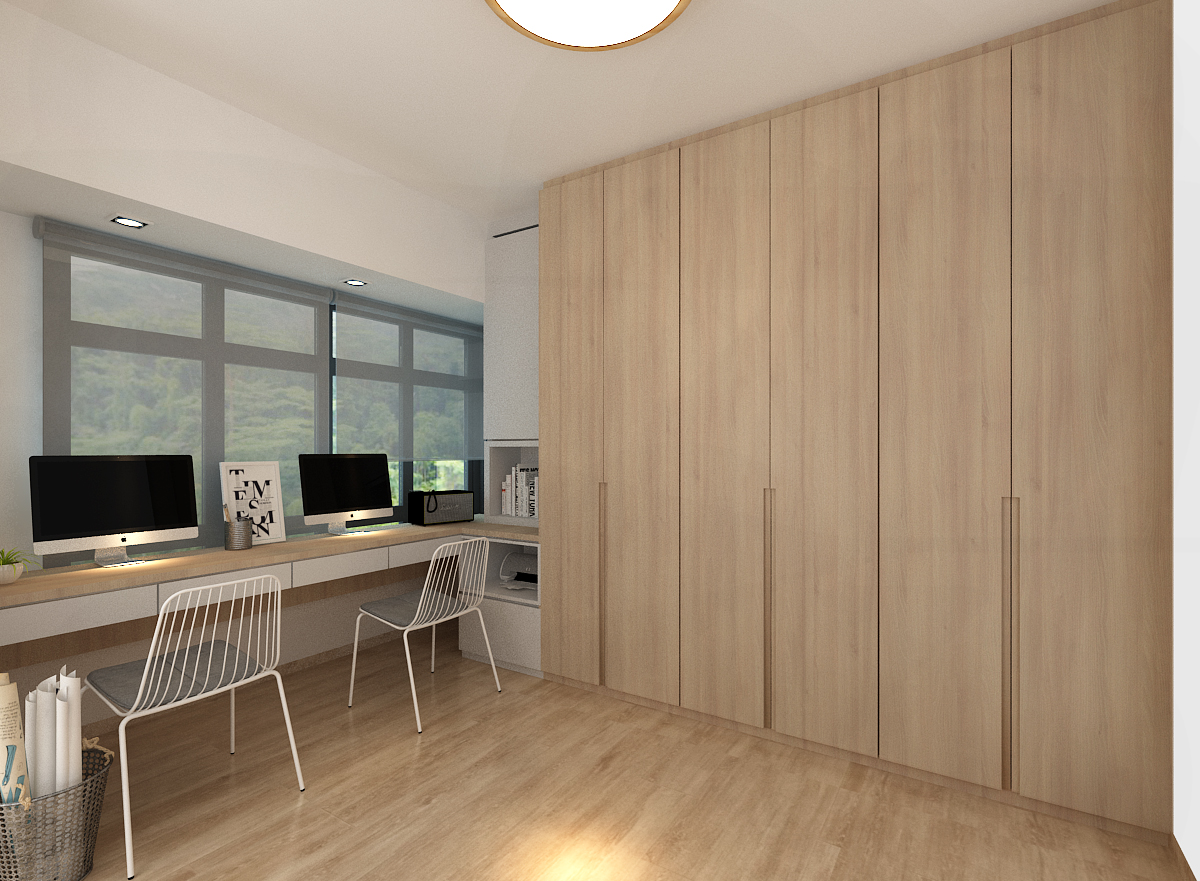 Northshore StraitsView HDB BTO 5 room study