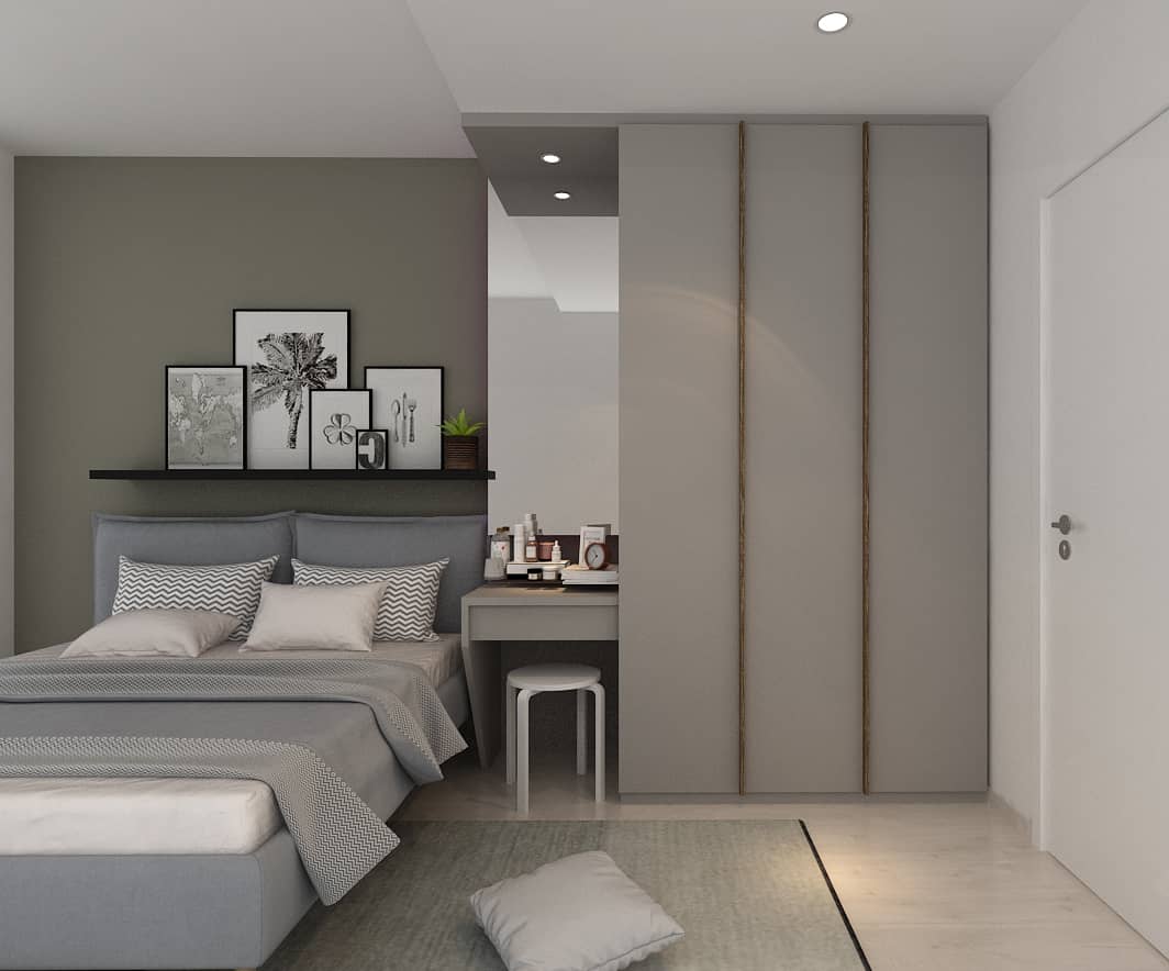 hougang river court hdb bto 5 room master bedroom