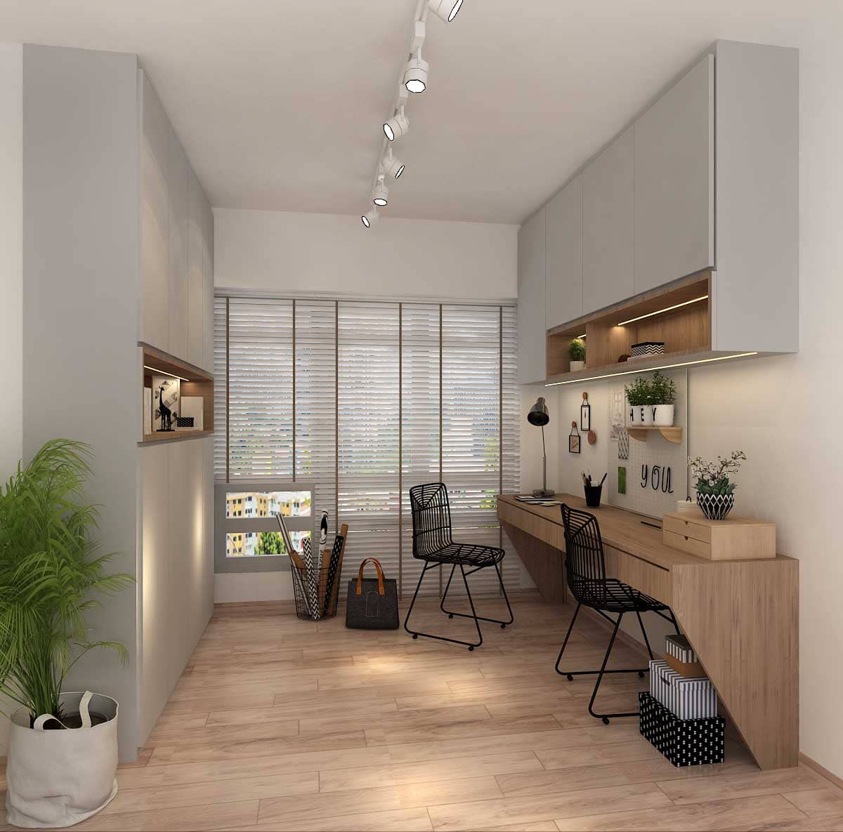 ang mo kio court BTO 3gen interior design second bedroom
