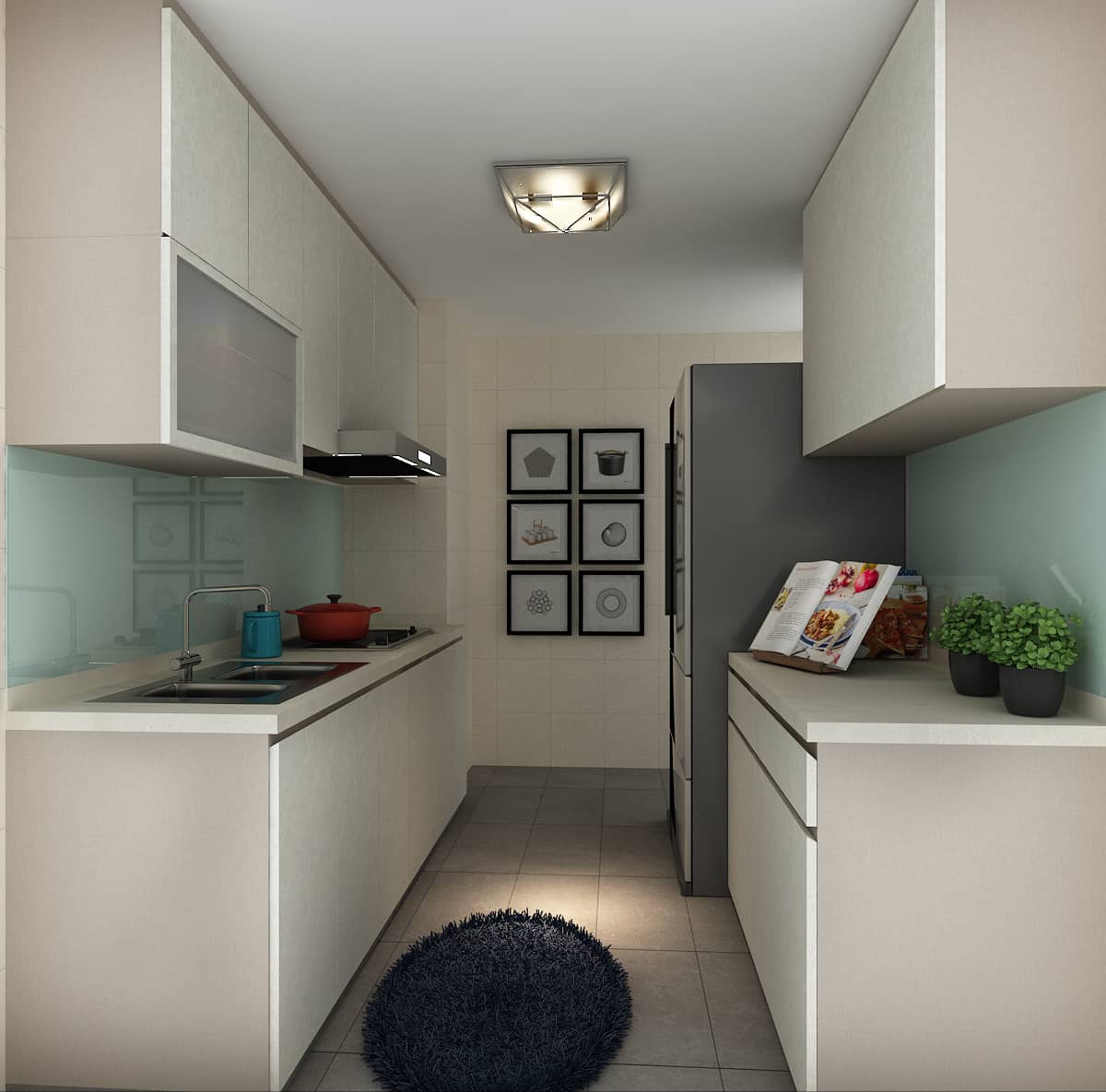 ang mo kio court BTO 4 room interior design kitchen