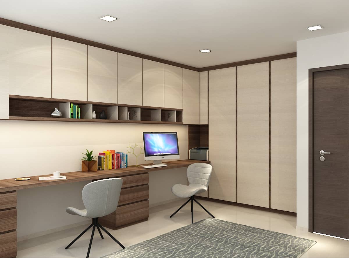ang mo kio court BTO 4 room interior design third bedroom