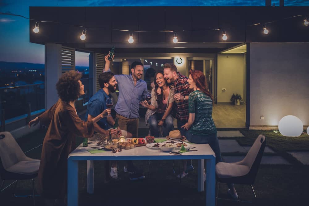 how to design your home for hosting and entertaining outside space