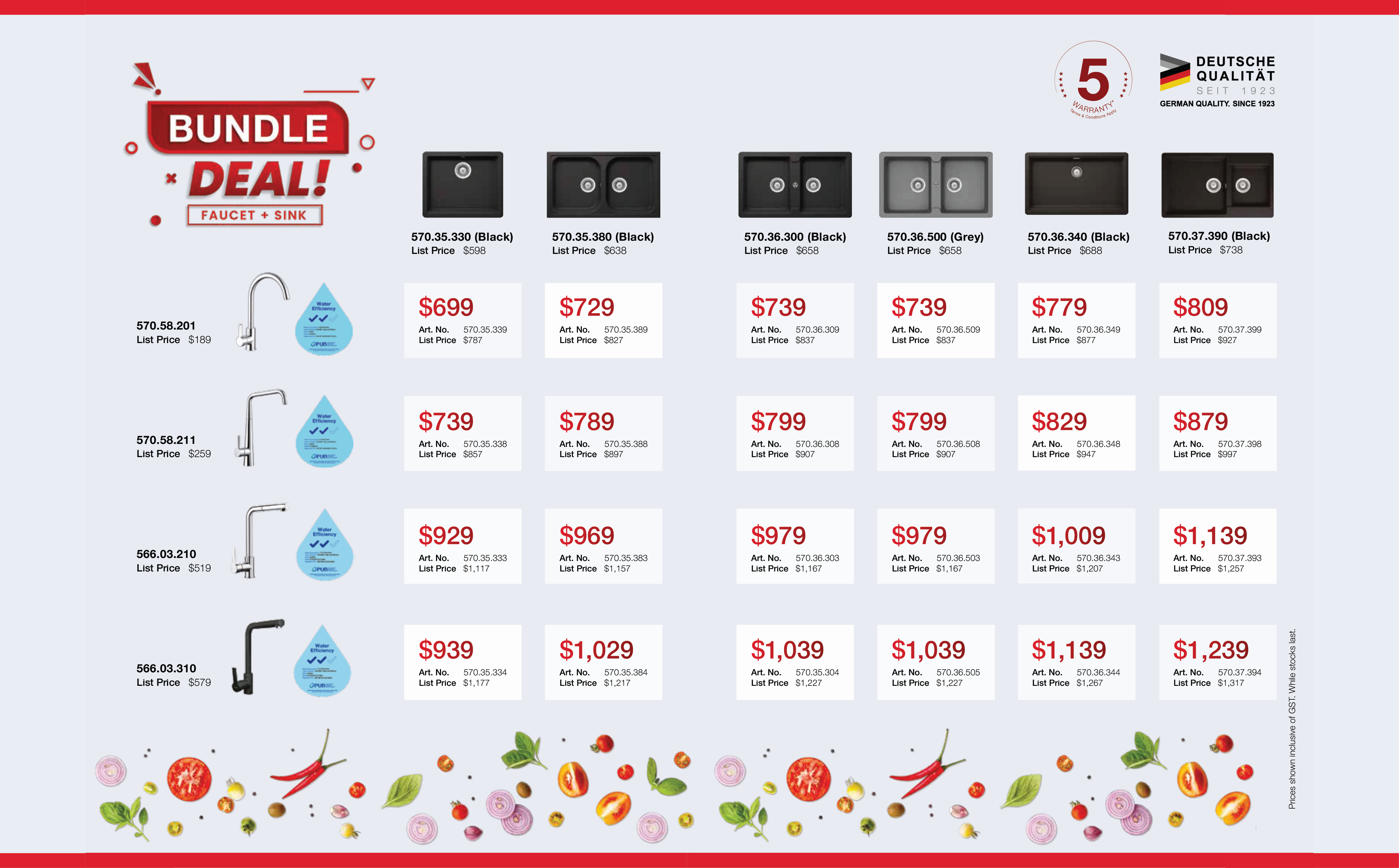 Hafele x Home Guide ID Promo 03. Faucet Sink Bundle 1118px x 496px