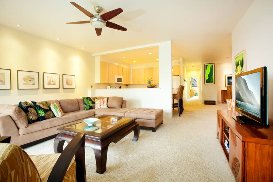 Living room tropical interior design decor singapore