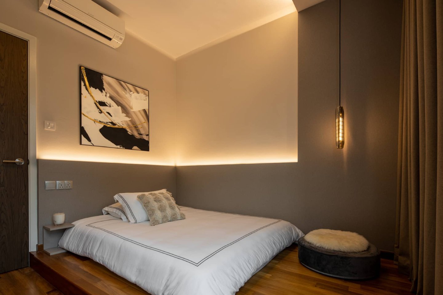 harbourfront condo interior design homeguide guest bedroom