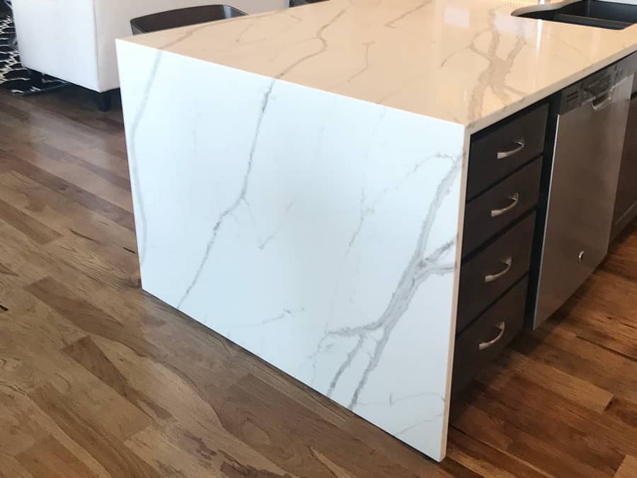 home interior design trends Waterfall Countertops whatr is it