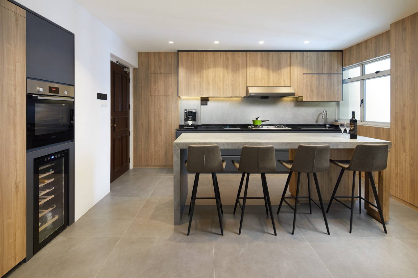homeguide home interior design wood at bukit batok kitchen