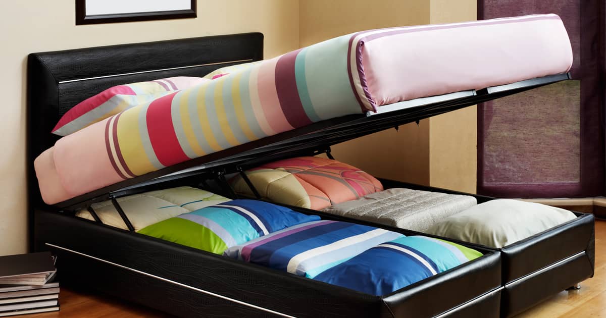 Creative Under-Bed Storage ideas for a Small Flat