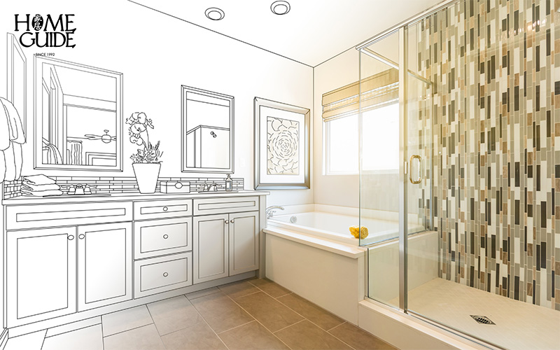 Sketching of toilet renovation
